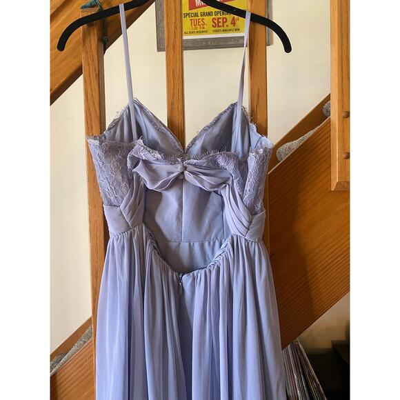 Azazie Ruiz Bridesmaid dress light dusty purple - Picture 7 of 11